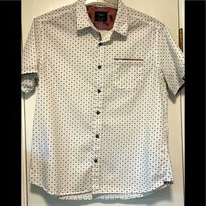 Mens button front shirt